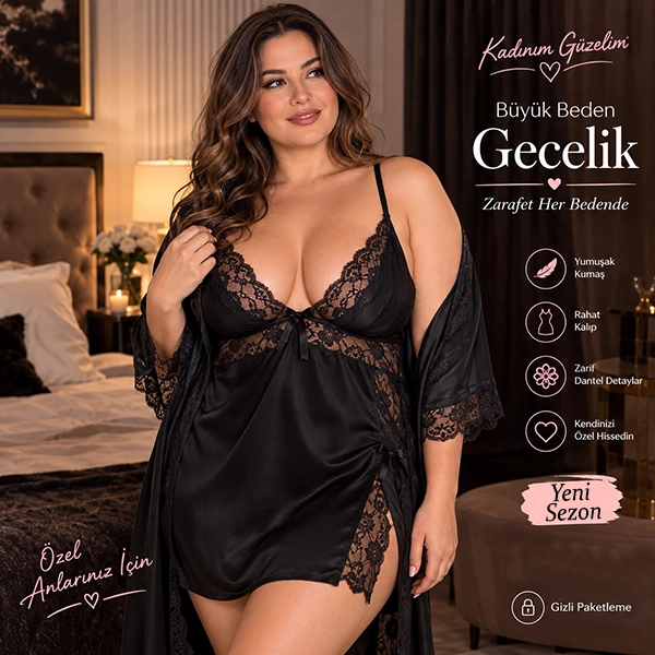 büyük beden pijama takımı