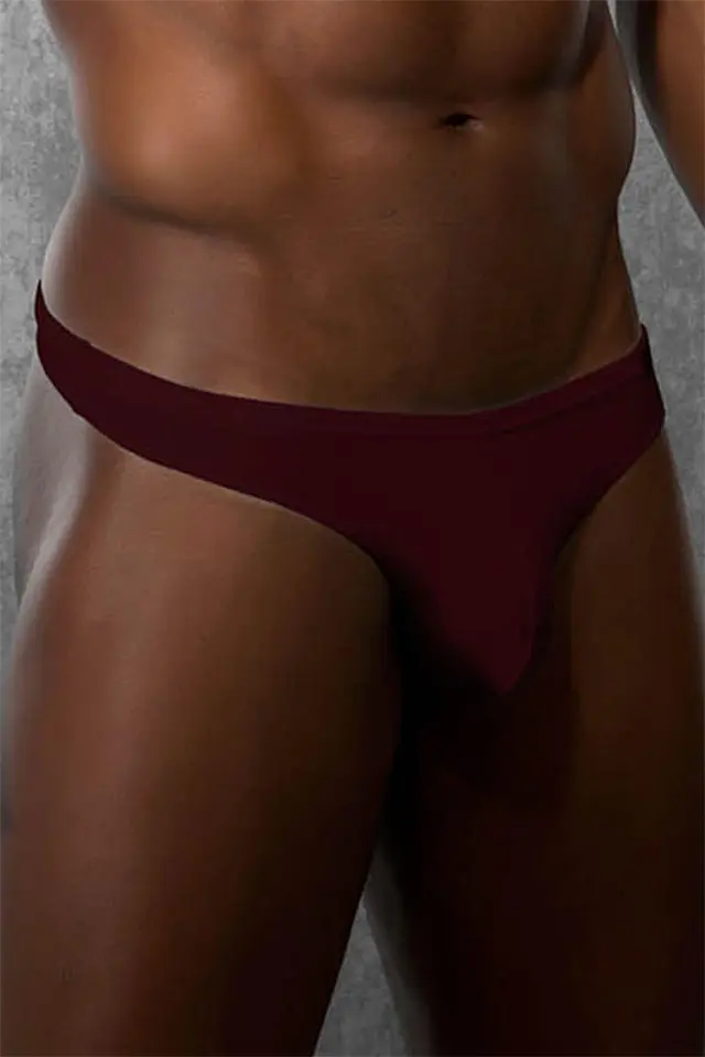 Bordo Erkek String