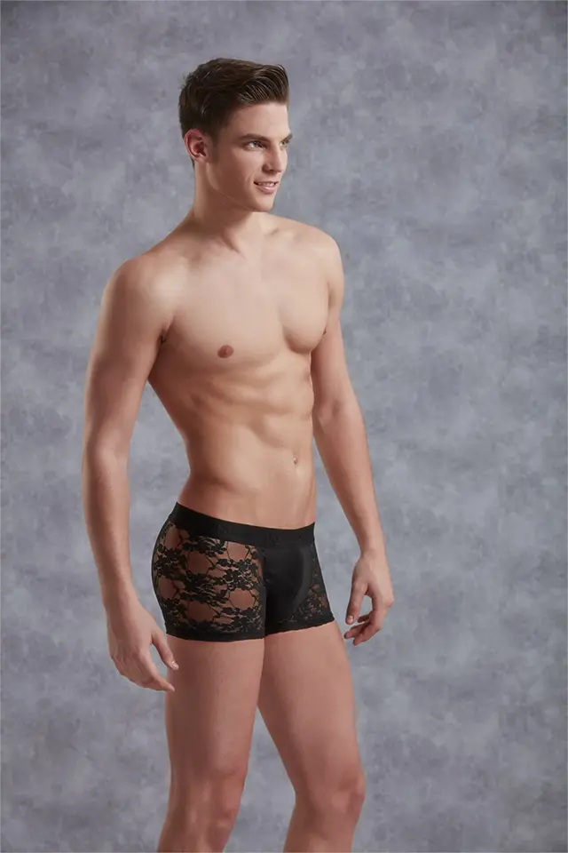 Çiçek Dantel Erkek Boxer