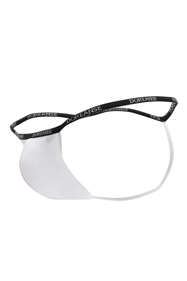 Micromodal Beyaz Erkek Tanga String