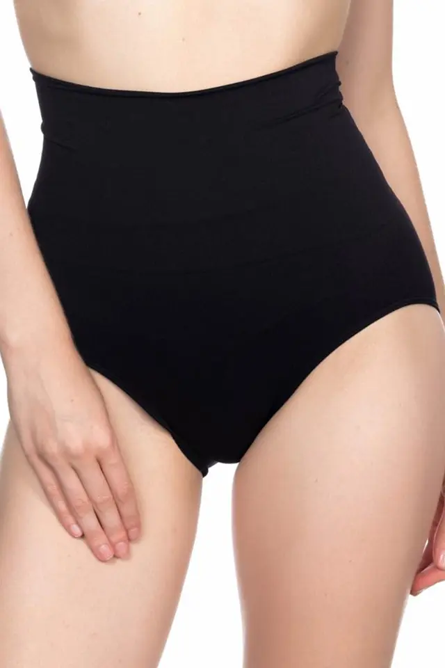 Pantolon Slip Siyah Korse