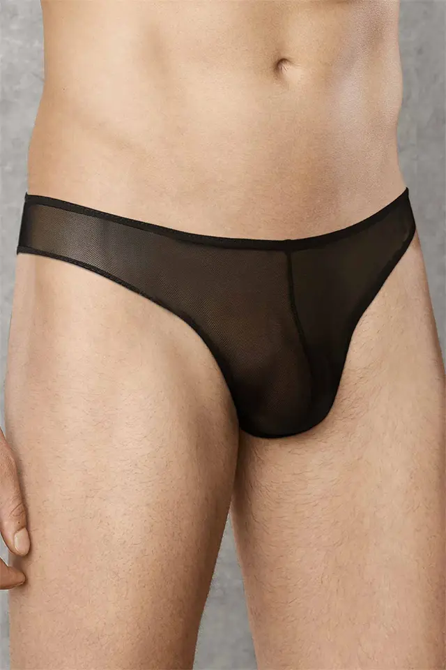 Siyah Erkek String Külot