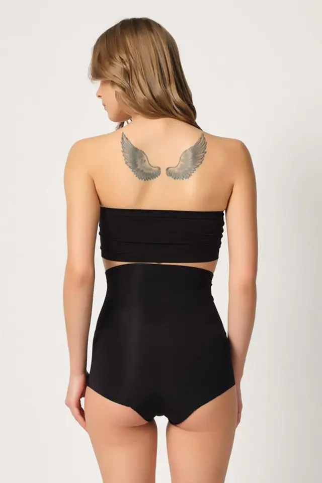 Yüksek Bel Karın Destekli Slip Lazer Korse