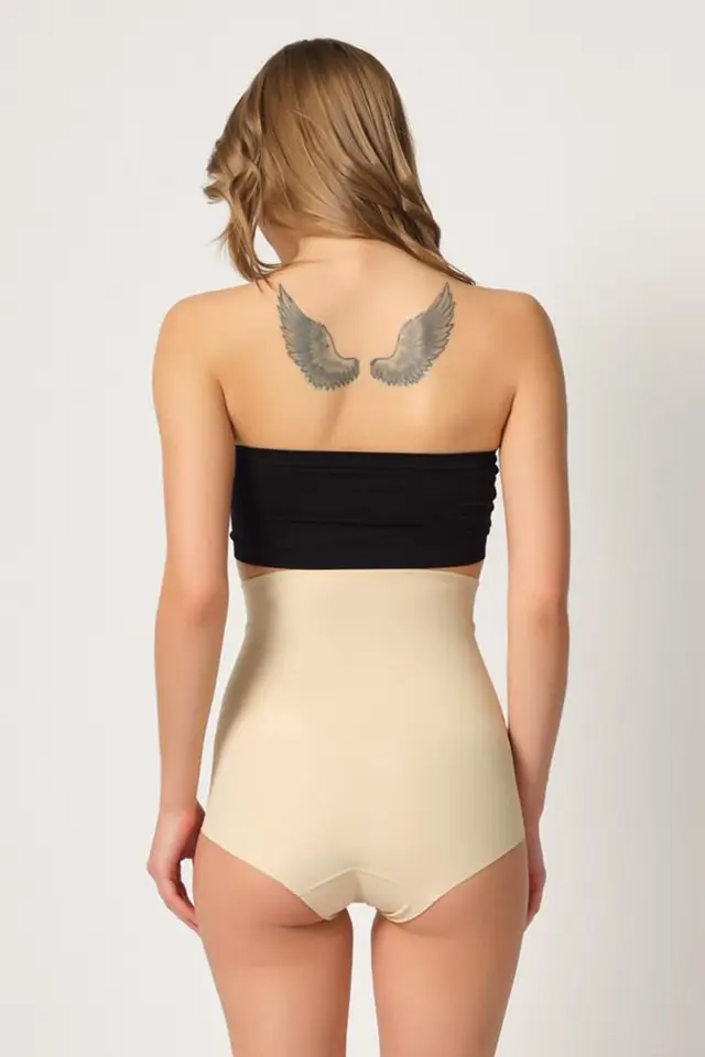 Yüksek Bel Karın Destekli Slip Lazer Korse