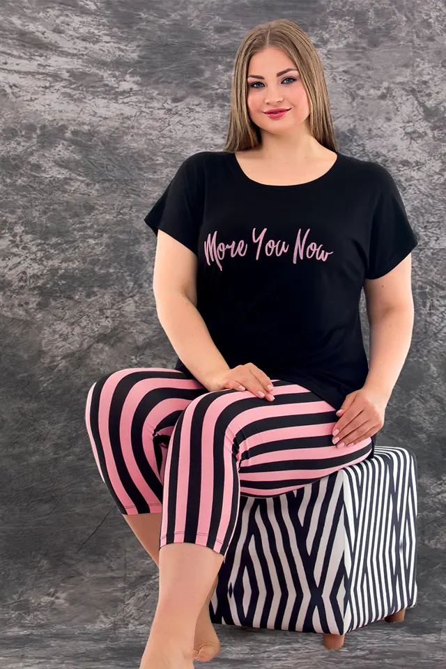 Büyük Beden Bayan Pijama Takımı